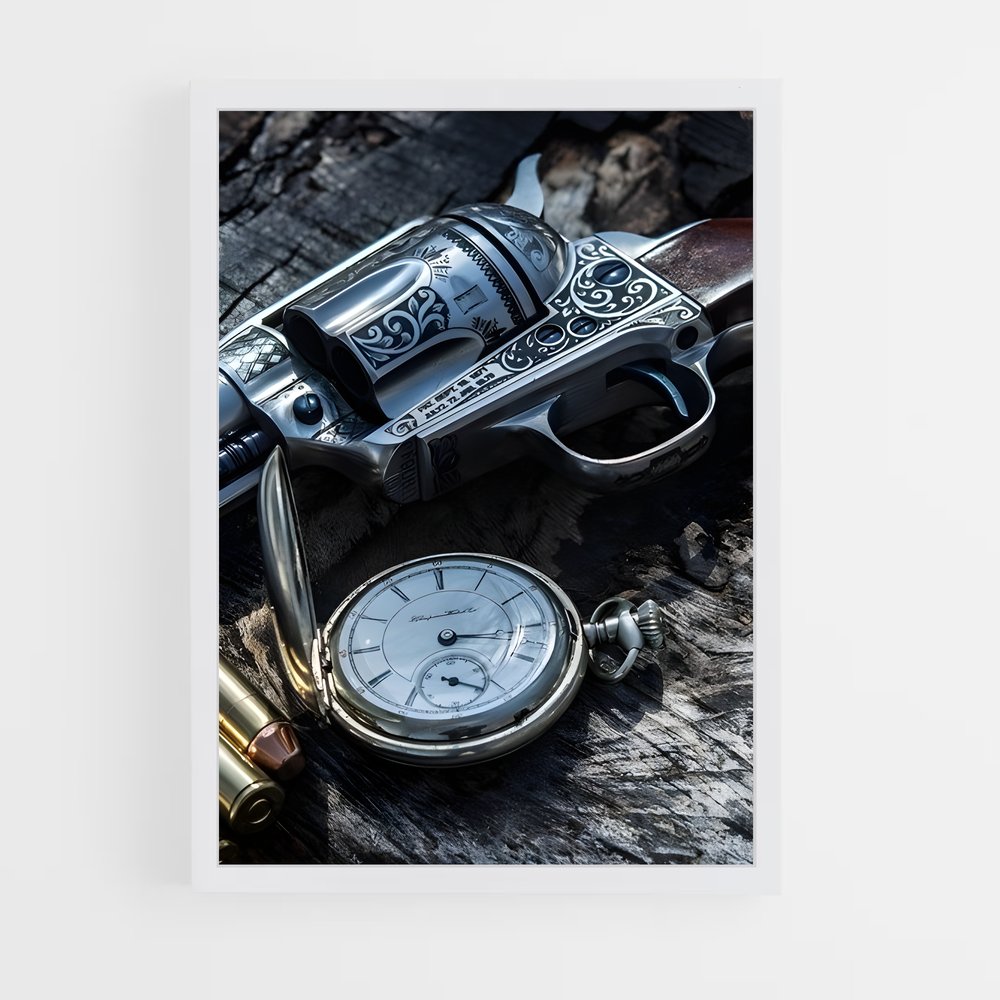 Poster L'Heure du Duel – affiche Red Dead Redemption (vue 3)